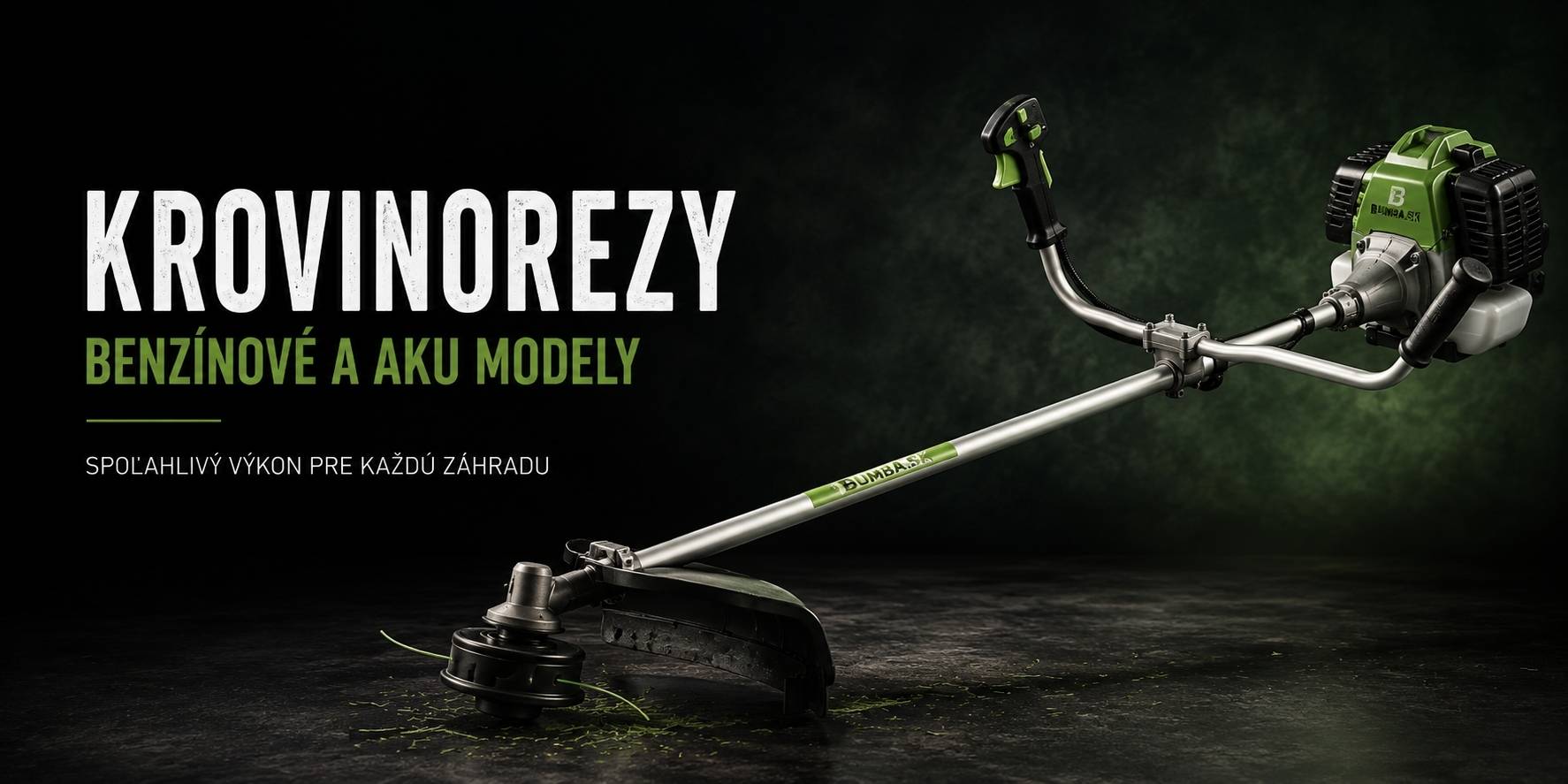 Krovinorezy benzínové a aku modely BUMBA.sk